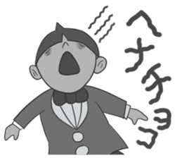 "Darkness Boy Santa" Stickers sticker #7609495