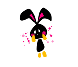VIVID RABBIT sticker #7609605