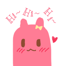 Pinky the Bunny sticker #7609820