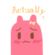 Pinky the Bunny sticker #7609821