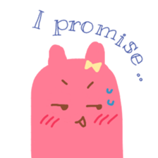 Pinky the Bunny sticker #7609826