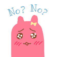 Pinky the Bunny sticker #7609828