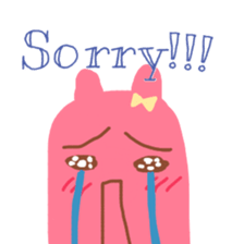 Pinky the Bunny sticker #7609834