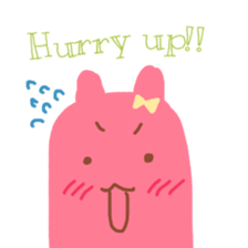 Pinky the Bunny sticker #7609841