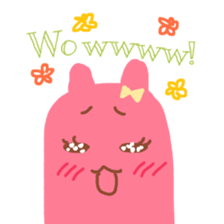 Pinky the Bunny sticker #7609859