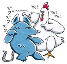 Chickeny & Ratch sticker #7609932