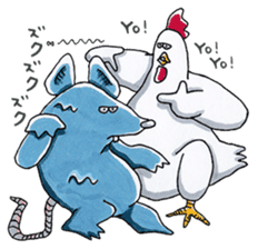 Chickeny & Ratch sticker #7609932
