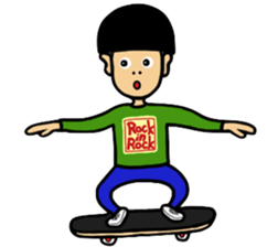 Rocking Boy3 sticker #7609941