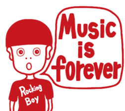 Rocking Boy3 sticker #7609947