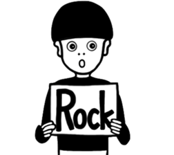 Rocking Boy3 sticker #7609948