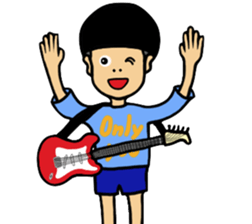 Rocking Boy3 sticker #7609949