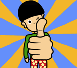 Rocking Boy3 sticker #7609950