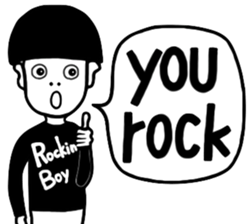 Rocking Boy3 sticker #7609967
