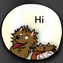 When the wolf encounter her sticker #7610383