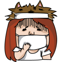 When the wolf encounter her sticker #7610388