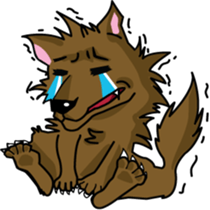 When the wolf encounter her sticker #7610389