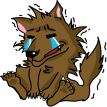 When the wolf encounter her sticker #7610389