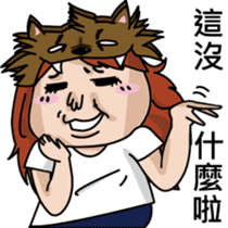 When the wolf encounter her sticker #7610390