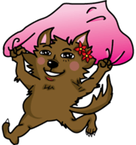 When the wolf encounter her sticker #7610399