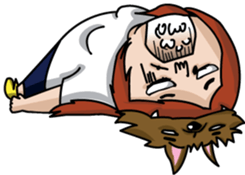 When the wolf encounter her sticker #7610411