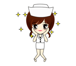 young nurse sticker #7610422