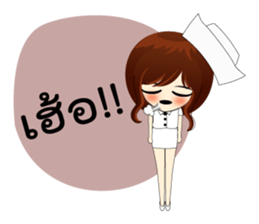 young nurse sticker #7610438