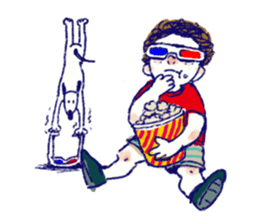 BOKU and INU sticker #7610590