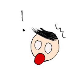 Manuke-kun Sticker2 sticker #7611456