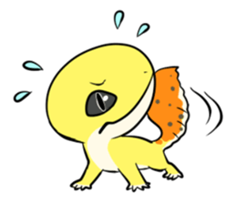 reptiles stamp sticker #7611633