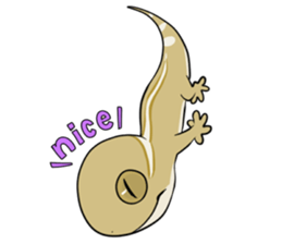 reptiles stamp sticker #7611655