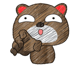 Kuma Choco sticker #7611928