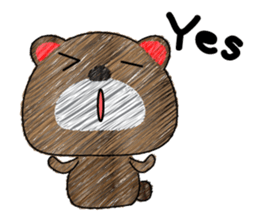 Kuma Choco sticker #7611935