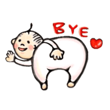 Kawaii-OYAJI ; Japanese father sticker #7612609