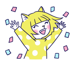 Cat sisters 2 sticker #7613946