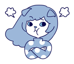 Cat sisters 2 sticker #7613947