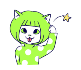 Cat sisters 2 sticker #7613957