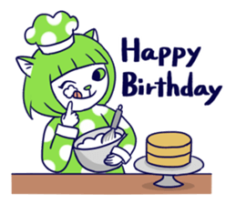 Cat sisters 2 sticker #7613978