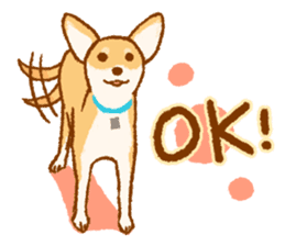 Timid Dog TETO [Japanese] sticker #7614588