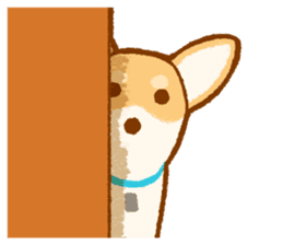 Timid Dog TETO [Japanese] sticker #7614600
