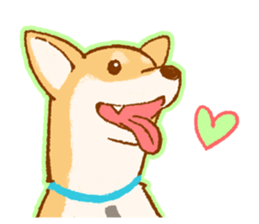 Timid Dog TETO [Japanese] sticker #7614601