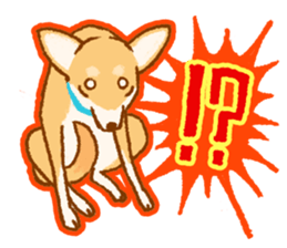 Timid Dog TETO [Japanese] sticker #7614605