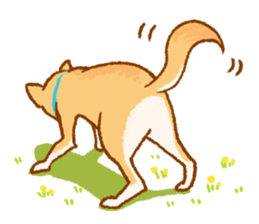 Timid Dog TETO [Japanese] sticker #7614611