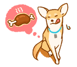 Timid Dog TETO [Japanese] sticker #7614613
