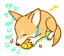 Timid Dog TETO [Japanese] sticker #7614615