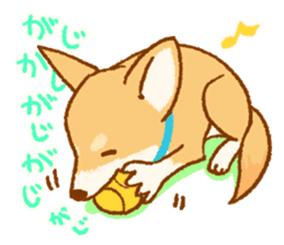 Timid Dog TETO [Japanese] sticker #7614615