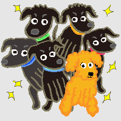 Gaju and Fuku and his brothers