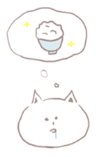 chilling cat sticker #7615514