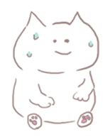 chilling cat sticker #7615536