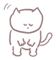 chilling cat sticker #7615538