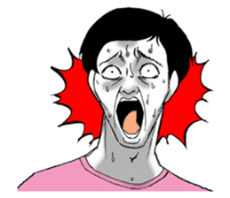 Desperate man sticker #7615641